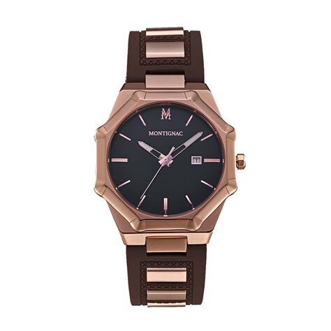 Montre Montignac Noir - Montres Homme | Histoire d’Or