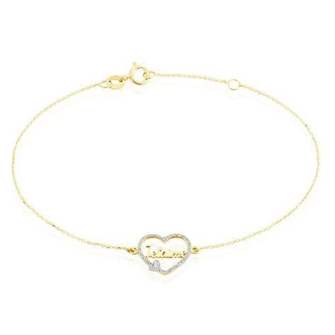 Bracelet Or Jaune Meria - Bracelets Femme | Histoire d&rsquo;Or