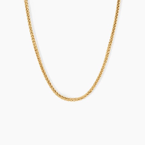 Collier Jany Maille Palmier Or Jaune - Chaines Femme | Histoire d’Or