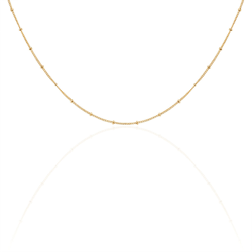 Collier Liza Plaqué Or Jaune - Colliers fantaisie Femme | Histoire d’Or