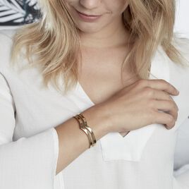 Bracelet Wilna Acier Jaune - Bracelets fantaisie Femme | Histoire d’Or
