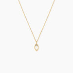 Collier Chelo Or Jaune Nacre Oxyde De Zirconium - F&ecirc;te des m&egrave;res Femme | Histoire d&rsquo;Or