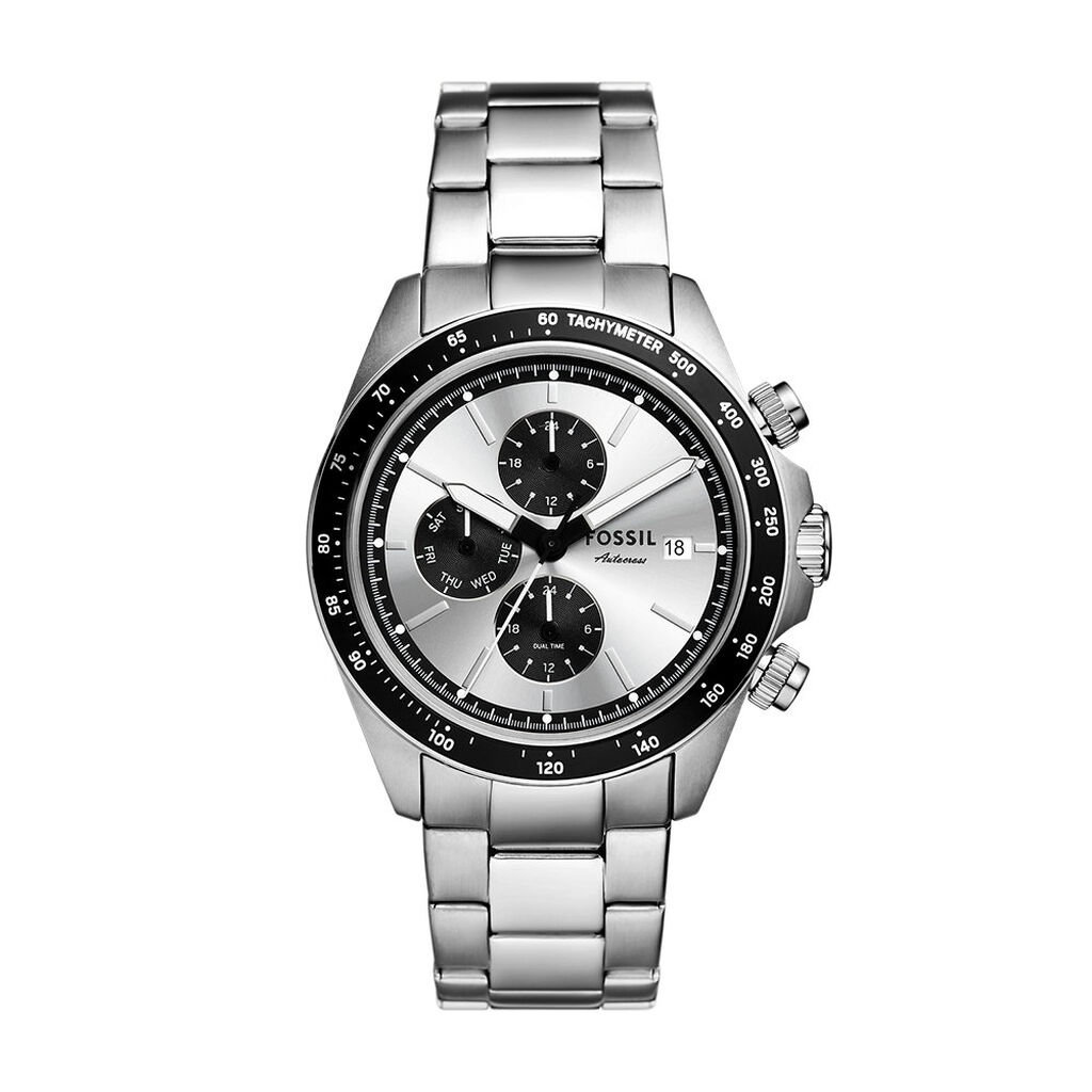 Montre Fossil Autocross Argenté - Montres Homme | Histoire d’Or