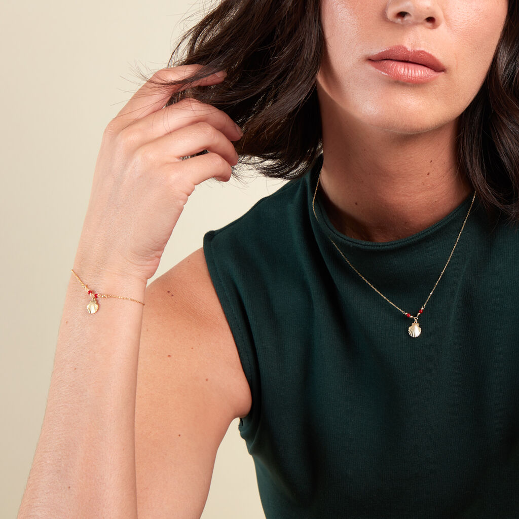 Bracelet Under The Sea Or Jaune Corail - Bracelets Femme | Histoire d’Or