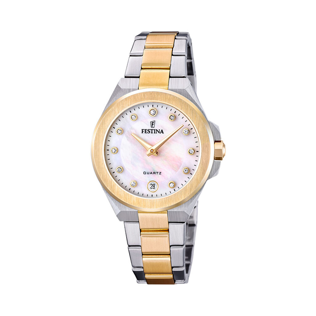 Montre Festina Mademoiselle Nacre Blanche - Montres Femme | Histoire d&rsquo;Or