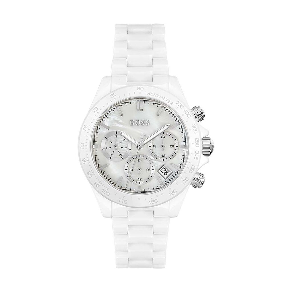 Montre Boss Novia Blanc - Montres Femme | Histoire d&rsquo;Or