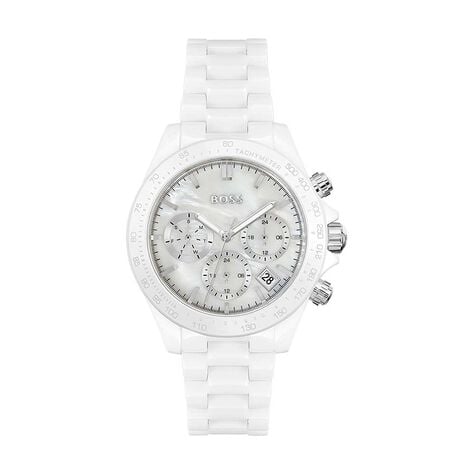 Montre Boss Novia Blanc - Montres Femme | Histoire d&rsquo;Or