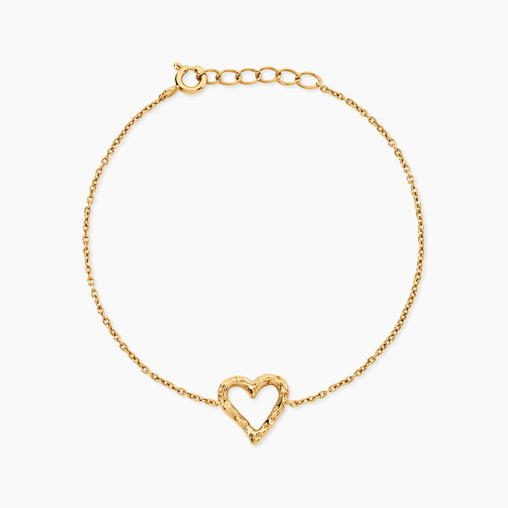 Bracelet Osamu Argent Dor&eacute; A L'Or 750/1000 - F&ecirc;te des m&egrave;res Femme | Histoire d&rsquo;Or