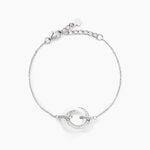 Bracelet Peer Argent Blanc Oxyde De Zirconium - Bracelets Femme | Histoire d&rsquo;Or
