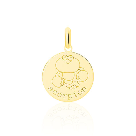 Pendentif Jannila Zodiaque Or Jaune - Cadeaux de naissance Enfant | Histoire d’Or