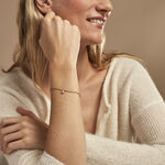 Bracelet Constantin Argent Rose Oxyde De Zirconium - Bracelets Femme | Histoire d&rsquo;Or