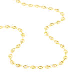 Collier Maille Dami Maille Grain De Cafe Or Jaune - Chaines Homme | Histoire d&rsquo;Or