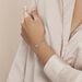 Bracelet Suzy Argent Blanc - Bracelets Femme | Histoire d’Or
