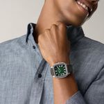Montre Fossil Crosby Vert - Montres Homme | Histoire d&rsquo;Or
