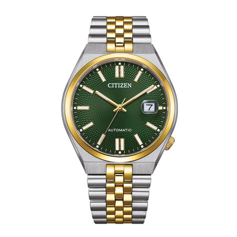 Montre Citizen Tsuyosa 60 Vert - Montres Homme | Histoire d&rsquo;Or