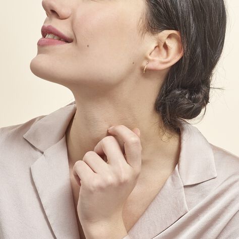 Créoles Or Jaune Anaitz - Boucles d'oreilles créoles Femme | Histoire d’Or