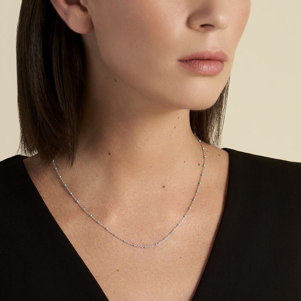 Collier Argent Polka - Colliers fantaisie Femme | Histoire d’Or