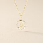 Pendentif Gabe Or Jaune Oxyde De Zirconium - Pendentifs Femme | Histoire d&rsquo;Or