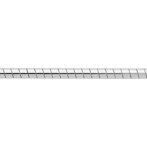 Chaîne Kassie Maille Omega Argent Blanc - Chaines Femme | Histoire d’Or