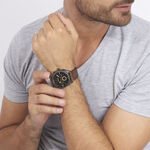 Montre Fossil Machine Marron - Montres Homme | Histoire d&rsquo;Or