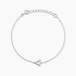 Bracelet Anna Argent Blanc Oxyde De Zirconium - Bracelets Femme | Histoire d&rsquo;Or
