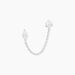 Bijou D'oreille Unitaire Winter Sweetness Argent Blanc Oxyde - Boucles d'oreilles fantaisie Femme | Histoire d’Or