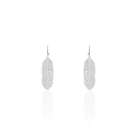 Boucles D'oreilles Pendantes Tia Acier Blanc - Boucles d'oreilles fantaisie Femme | Histoire d’Or