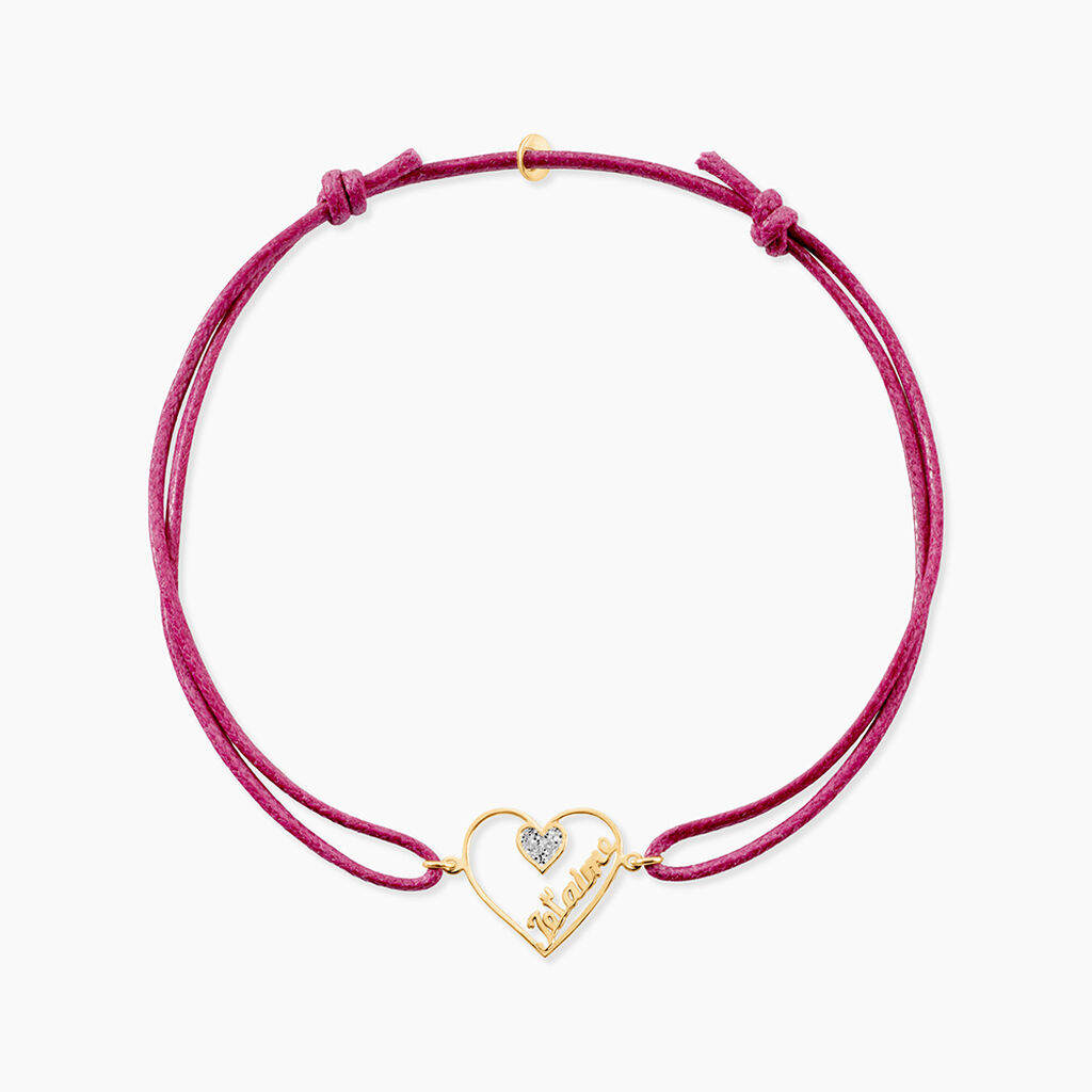 Bracelet Devdan Or Jaune - Bracelets cordon Femme | Histoire d&rsquo;Or