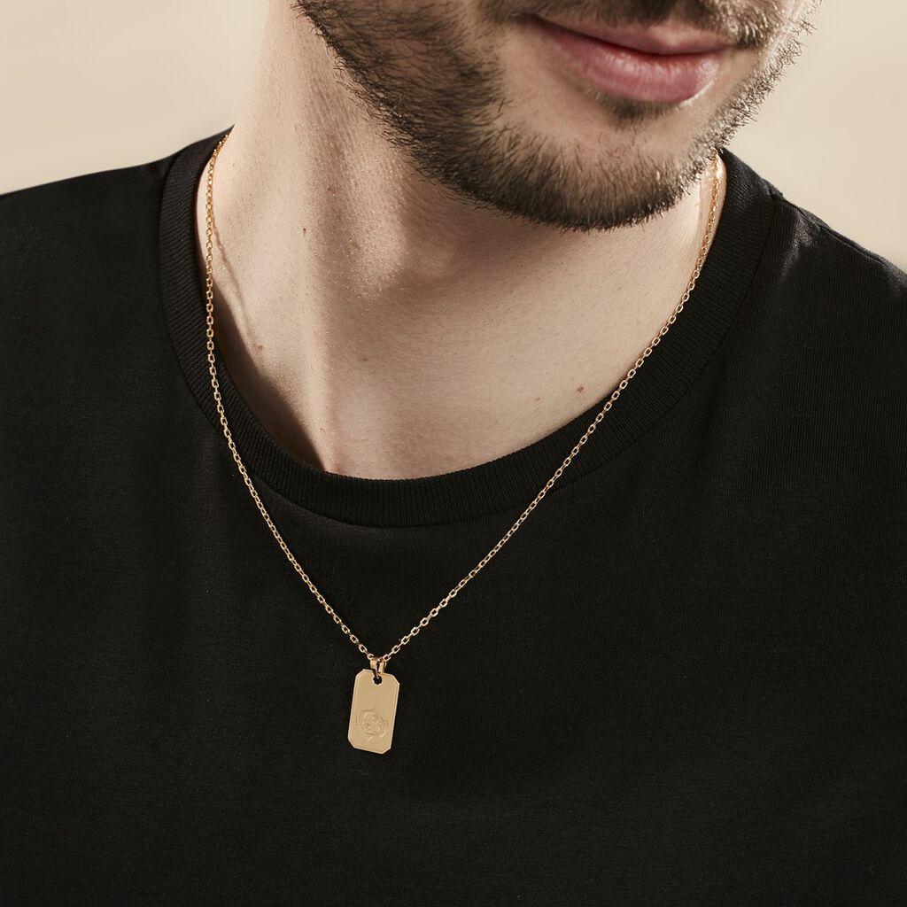 Collier Plaqué Or Quintien - Colliers Zodiaque Homme | Histoire d’Or