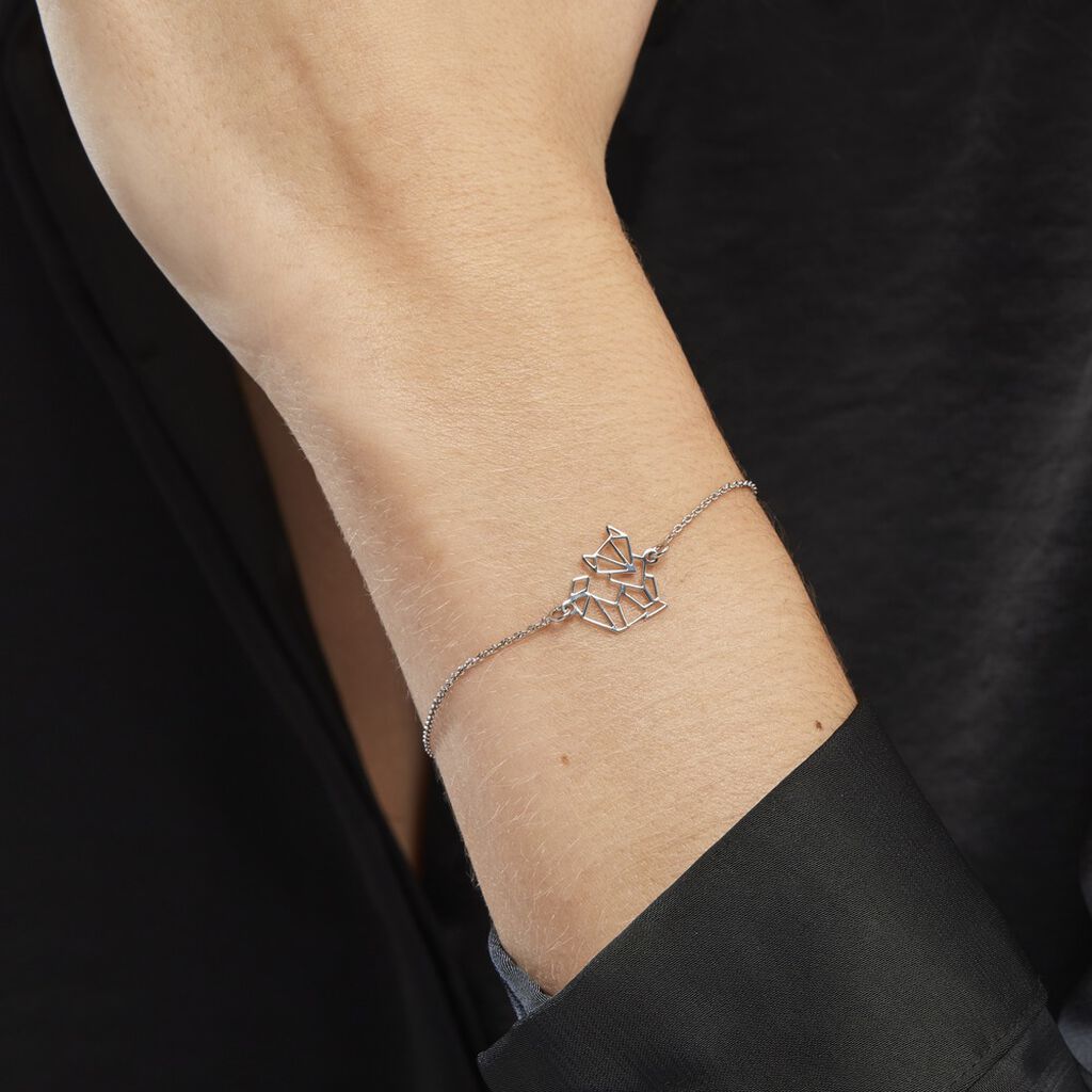 Bracelet Argent Blanc Alekdandarine - Bracelets Femme | Histoire d’Or