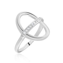 Bague Sabri Argent Oxydes De Zirconium - Bagues avec pierre Femme | Histoire d’Or