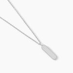Collier Saddie Argent Blanc - Colliers fantaisie Femme | Histoire d&rsquo;Or