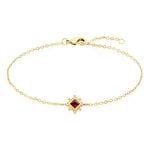 Bracelet Bobbie Plaqu&eacute; Or Jaune Oxyde De Zirconium - Bracelets Femme | Histoire d&rsquo;Or