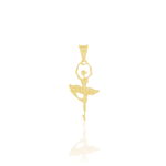 Pendentif Gabinia Danceuse Or Jaune - Pendentifs Femme | Histoire d&rsquo;Or