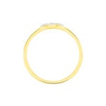 Bague Raskia Or Jaune Diamant - Bagues avec pierre Femme | Histoire d&rsquo;Or