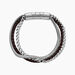 Bracelet Sohan Acier Blanc - Bracelets cordon Homme | Histoire d’Or