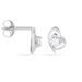 Boucles D'oreilles Puces Alou Argent Blanc Oxyde De Zirconium - Boucles d'oreilles fantaisie Femme | Histoire d’Or