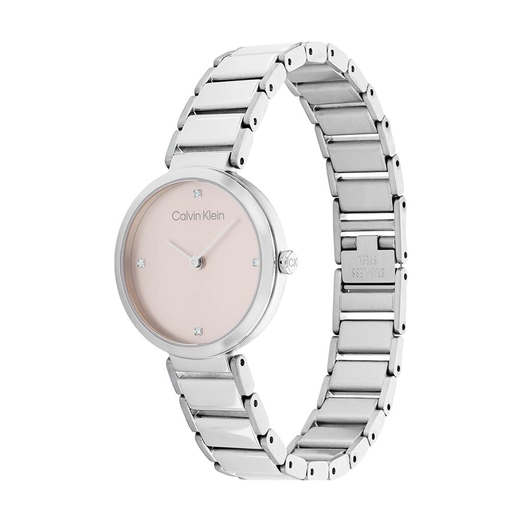 Montre Calvin Klein Minimalistic T Bar Rose - Montres Femme | Histoire d&rsquo;Or