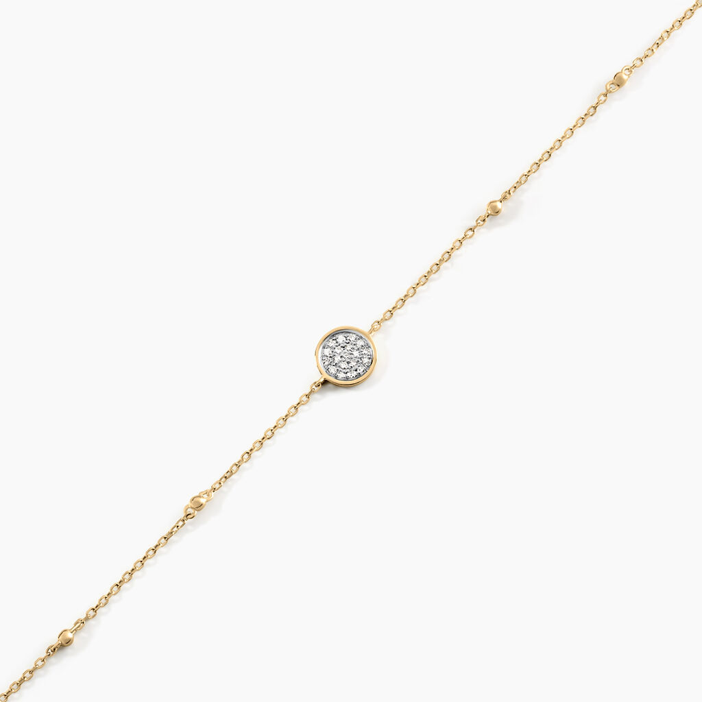 Bracelet Melisane Or Jaune Diamant - Bracelets Femme | Histoire d&rsquo;Or
