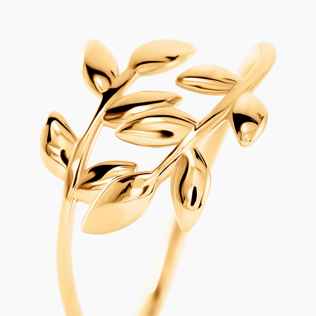 Bague Foliora Or Jaune - Bagues Femme | Histoire d’Or