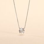 Collier Collection Aphrodite Or Blanc Diamant Synthetique - Colliers Femme | Histoire d&rsquo;Or