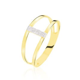 Bague Deborah Or Jaune Diamant - Bagues avec pierre Femme | Histoire d’Or
