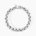 Bracelet Carola Maille Jaseron Argent Blanc - Bracelets chaîne Femme | Histoire d’Or