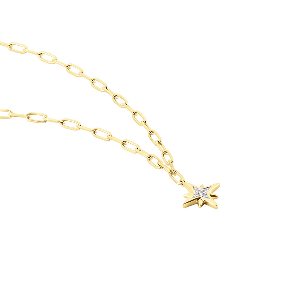 Collier Loved One Or Jaune Diamant - Colliers Femme | Histoire d’Or