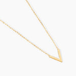 Collier Celene Or Jaune - Bijoux sans pierre Femme | Histoire d&rsquo;Or