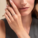 Bague Tiwa Argent Blanc Oxyde De Zirconium - Bagues solitaires Femme | Histoire d&rsquo;Or