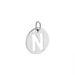 Pendentif Elio N Argent Blanc - Pendentifs Famille | Histoire d’Or