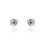 Boucles D'oreilles Puces Iloa Argent Blanc - Boucles d'oreilles fantaisie Femme | Histoire d&rsquo;Or