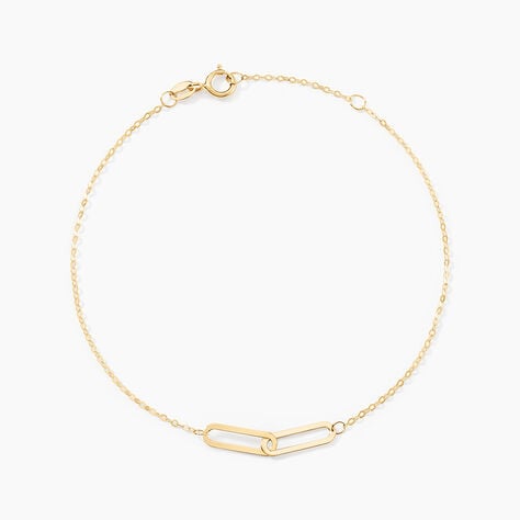 Bracelet Link Or Jaune - Bracelets Femme | Histoire d&rsquo;Or