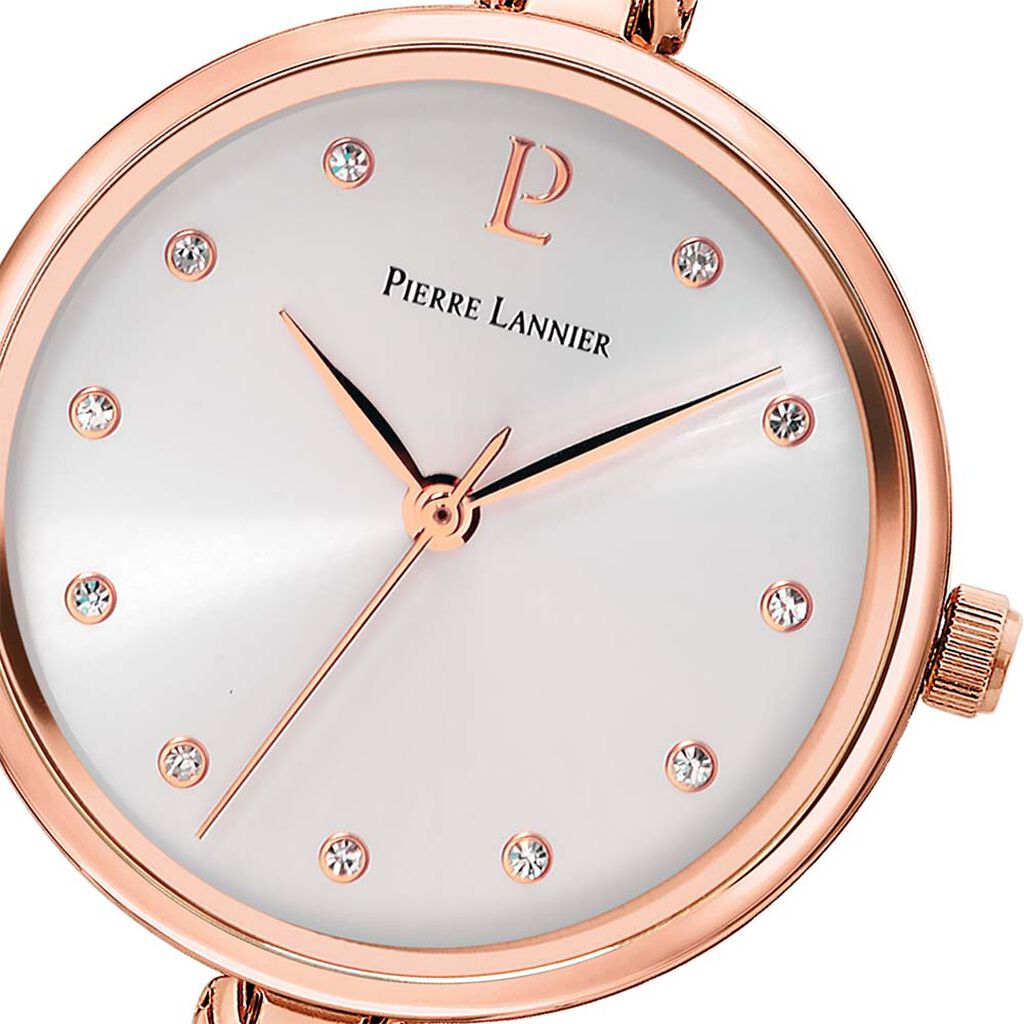 Montre Pierre Lannier Leia Blanc - Montres Femme | Histoire d&rsquo;Or